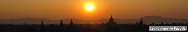 Coucher de soleil sur Old Bagan