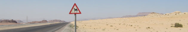 Route du désert